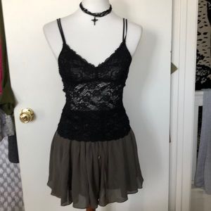 Whole outfit including xtra top and choker